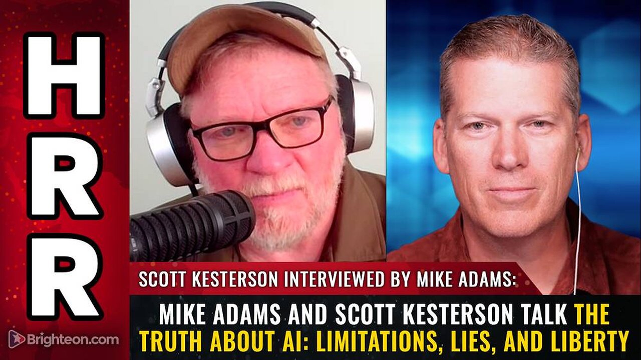 Mike Adams and Scott Kesterson Talk The Truth About AI Limitations, Lies, and Liberty