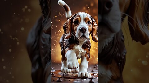 Puppies + Candy (Golden Retriever, Beagle, Pomeranian)