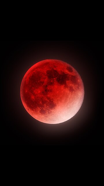March 14th 🌕 As the Moon moves into Earth’s shadow, it will glow red