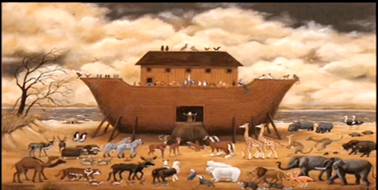 Bill Cosby's "Noah" acts. 2 brief pauses in between 3 acts. We had these on vinyl in the 60s & 70s!