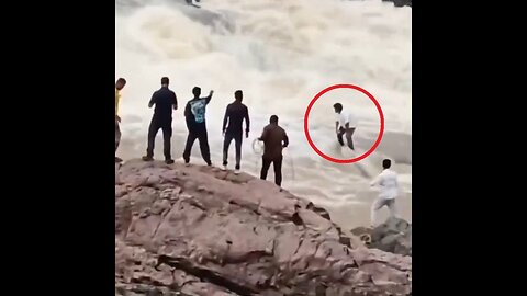 Indian YouTuber Decided To Make Viral Video By A Waterfall…It Would Be The Last Video He'd Ever Make
