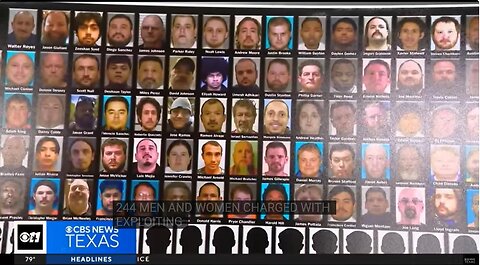 109 Children Rescued - 244 Child Sex Offenders Arrested in N. Texas Exposing Widespread Child Exploitation (6.10.25)