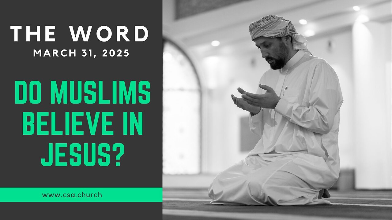 Do Muslims believe in Jesus?