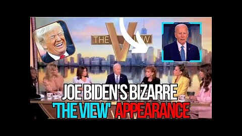 Biden Slurs Through The View Interview, Then Drops This DELUSIONAL Trump Take!