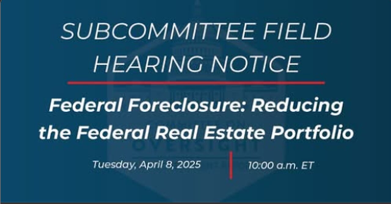 Federal Foreclosure: Reducing the Federal Real Estate Portfolio