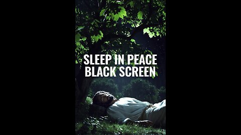 ☔ Sleep Listening to GENTLE Rain Sounds BLACK SCREEN with Gospel of John 📖 Bible Reading KJV ☔