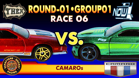 Camaro #versus #camaro | Race 06 Group 01 Round 01 | TvN3 | Hot Wheels Diecast Racing Tournament