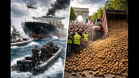 Trump Blockade Escalates With New Tanker Seizure as French Farmers Revolt