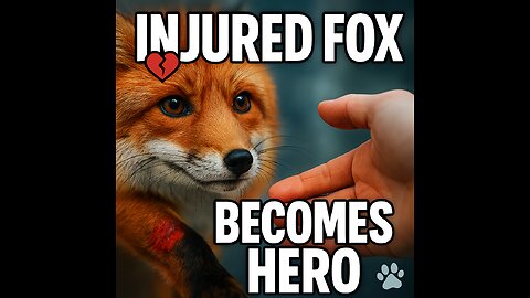 Injured Fox Pleads for Help…Then Becomes Hero! 🦊❤️