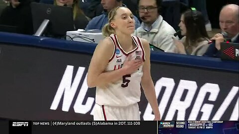 🚨 Paige Bueckers BUZZER BEATER 3 | NCAA women's basketball tournament, UConn Huskies vs SDSU