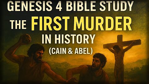 Genesis 4 Bible Study: The FIRST MURDER in History (Cain & Abel)