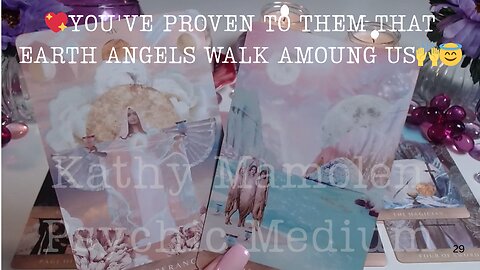 💖YOU'VE PROVEN TO THEM THAT EARTH ANGELS WALK AMOUNG US🙌😇😁💖COLLECTIVE LOVE TAROT READING💓✨