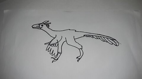 How to Draw a Velociraptor Step by Step 🦖