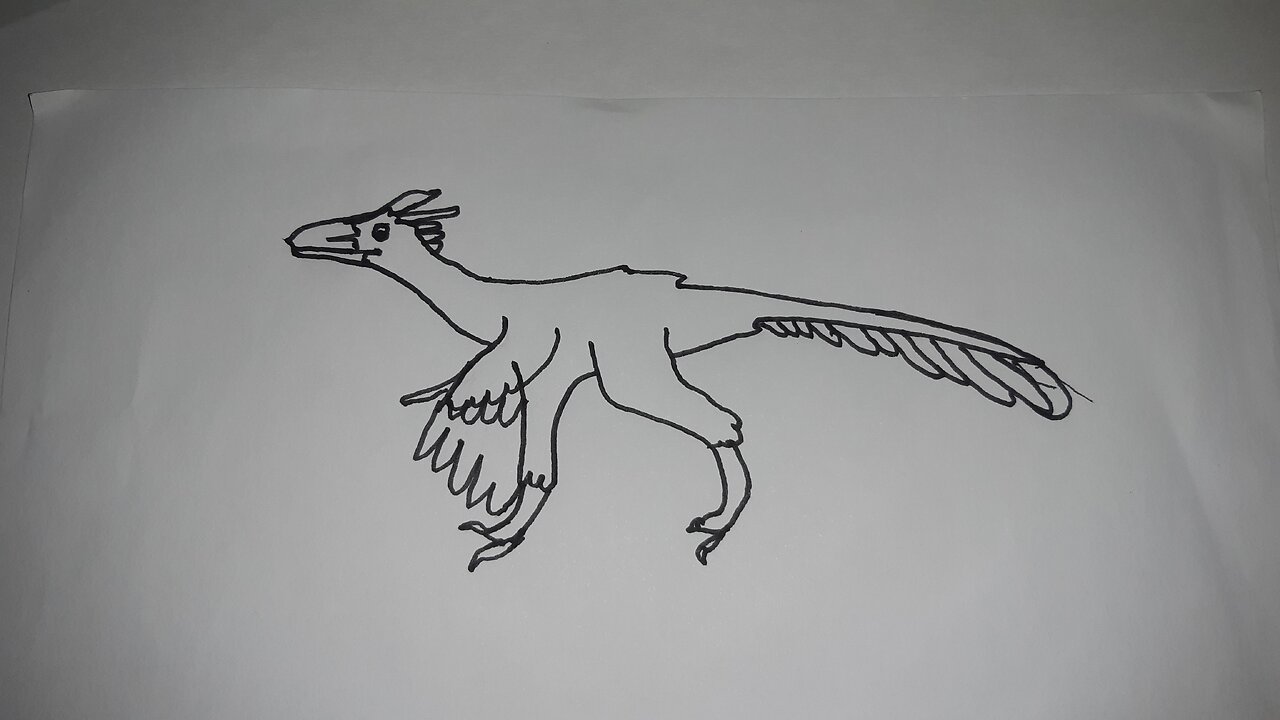 How to Draw a Velociraptor Step by Step 🦖