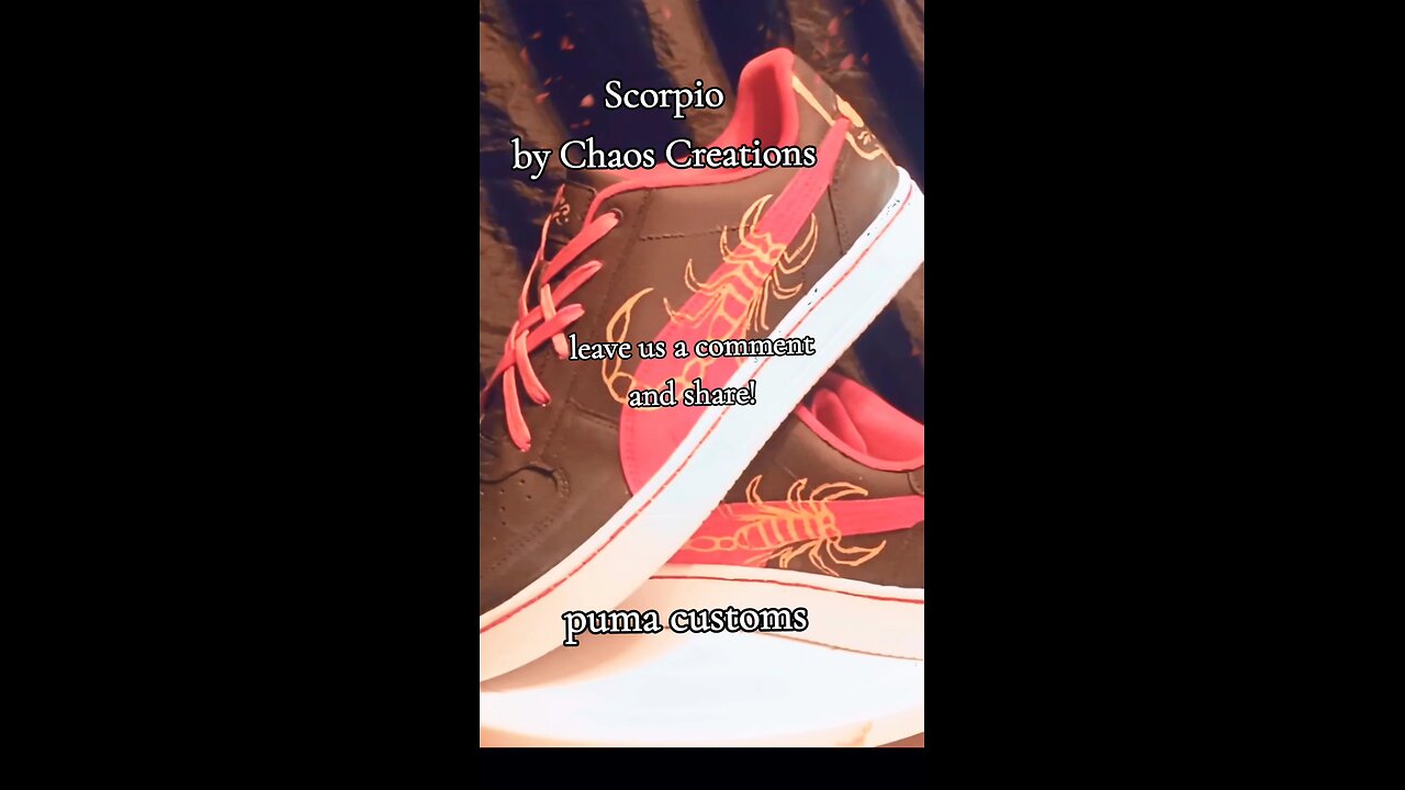 Amazing Scorpio Custom kicks