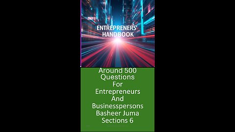Entrepreneurs Quick Book 06 of 10