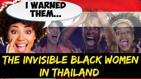WHY ARE BLACK WOMEN INVISIBLE OUTSIDE OF AMERICA WHEN DATING?