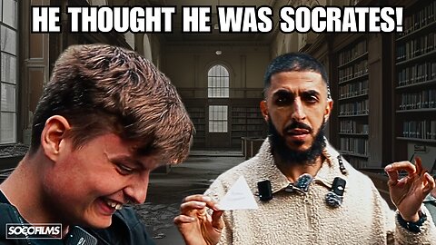 Muslim Debater Tries Philosophy & Fails Miserably | (Young Bob) | Speakers Corner