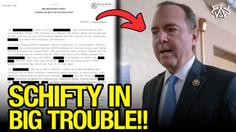 Adam Schiff CAUGHT by Democrat Whistleblower in Declassified Docs!!