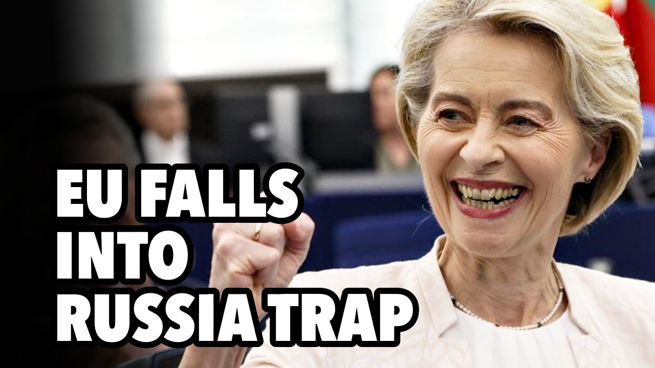 EU crosses RUBICON, permanent asset FREEZE. Falls into Russia's trap