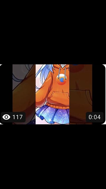 Anime Girl Saying I Like My FireFox Mozilla Hoodie is So Cute