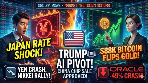 MARKET SHOCK: Japan Hikes Rates! Trump’s China AI Move & Bitcoin $88k 🚨| EPK Capital