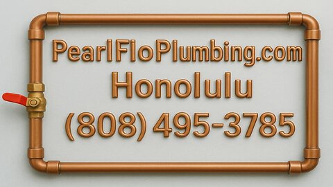 High Water Bill? Pearl Flo Plumbing Leak Investigation and Repair Covering Honolulu Hawaii, Waikiki