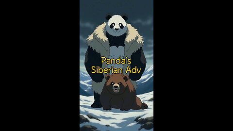 Panda vs. Wild Bear: The Siberian Showdown