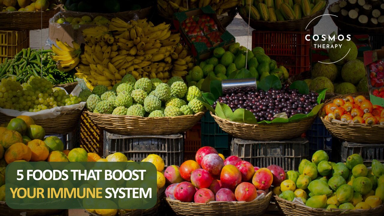 🍊 5 Foods That Boost Your Immune System Naturally | Stay Healthy & Strong"