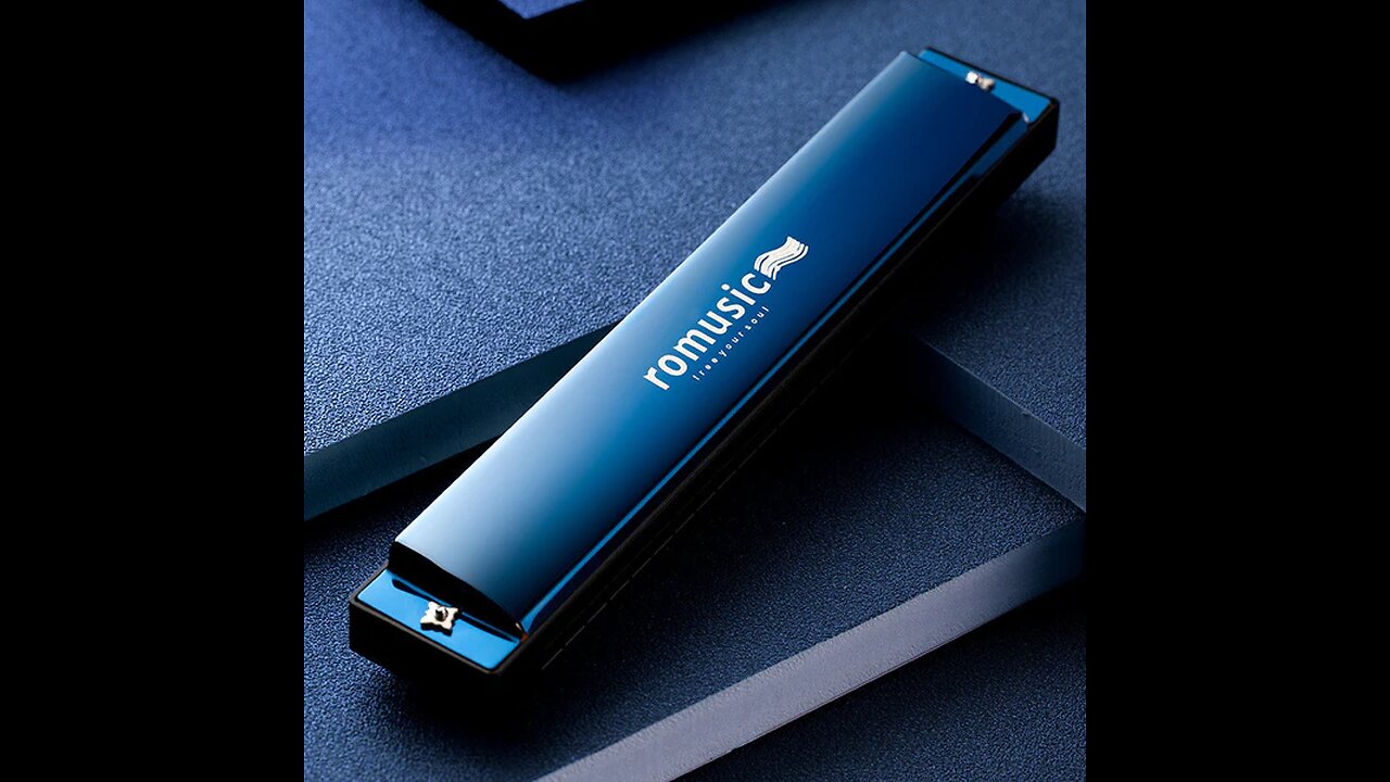 Portable Harmonica, Key of C, for Blues, Folk Music and Pop Performances