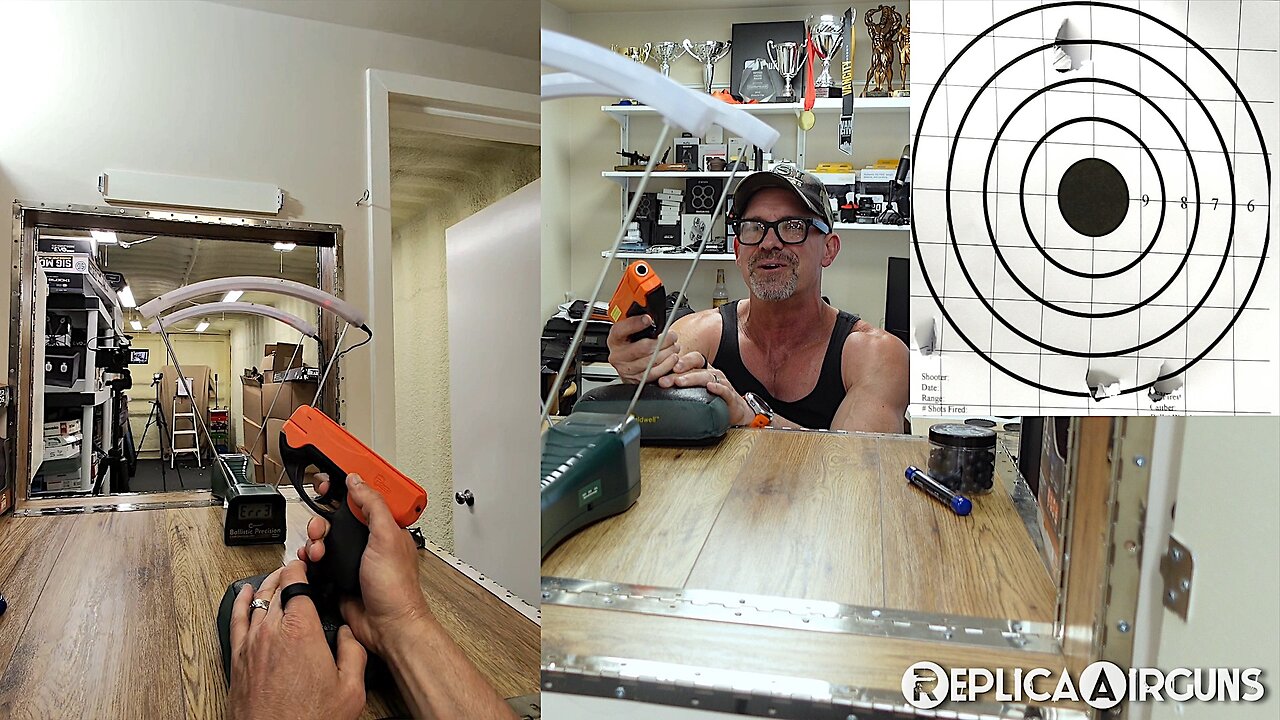 Umarex P2P HDP 50 Compact CO2 Less Lethal Pistol Rubber Ball Field Test Review