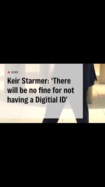 You will have to pay £85 every time you need to prove who you are if you refuse to have digital I.D