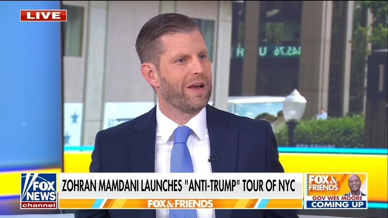 Eric Trump: Mamdani Would Be Disastrous For NYC
