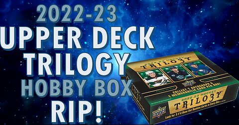 Cheap hobby boxes for the win! 2022-23 Upper Deck Trilogy rip