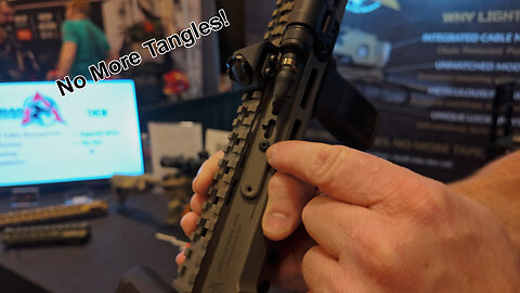 Laser and Light Cord Management For Days - American Animal Lights Out Rail - SHOT Show 2026