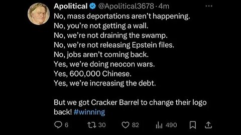09/22/2025-PSA: There Will Be No MAGA