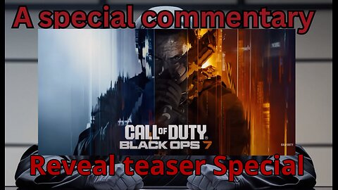 Special commentary Call of duty Black ops 7
