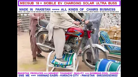 MECSUB 18 , DELL SOLAR SYSTEM BUSS 10K WATT SOLAR PANELS , 6K WATT , SELL MADE IN PAKISTAN CHAIRS