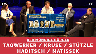 Podium: Tagwerker, Kruse, Stützle & Haditsch über Impfnebenwirkungen, WHO, Bargeld und mehr