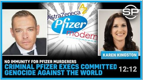 "Pfizer Executives Face No Immunity for Alleged Genocide Charges"