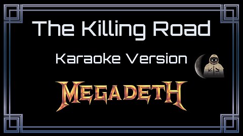 Megadeth - The Killing Road (CC)
