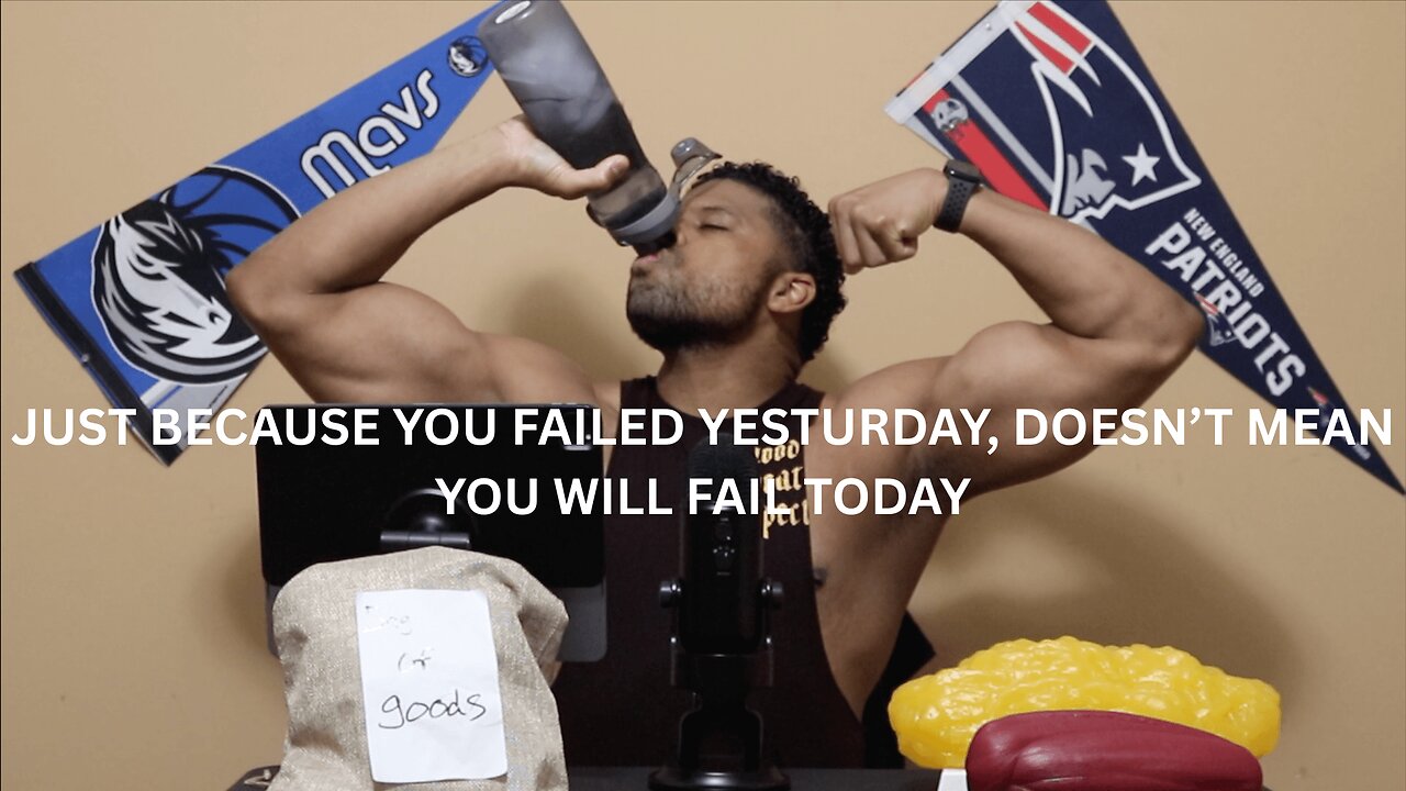 JUST BECAUSE YOU FAILED YESTERDAY, DOESN'T MEAN YOU WILL FAIL TODAY | WORKOUT MOTIVATION | AWT