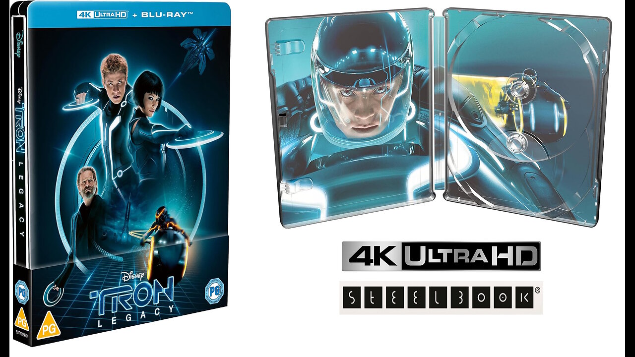 Disney's Tron Legacy [4K UHD & Blu-ray Steelbook]