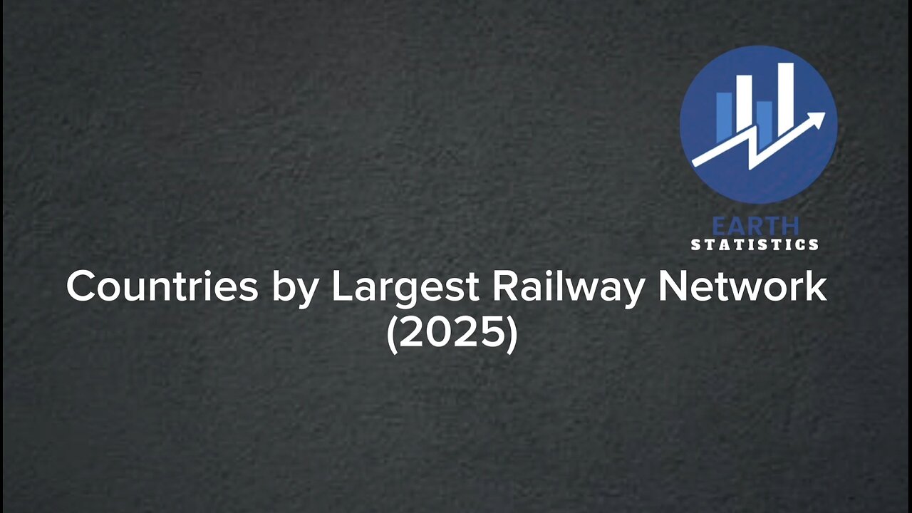 Countries by Largest Railway Network (2025)...