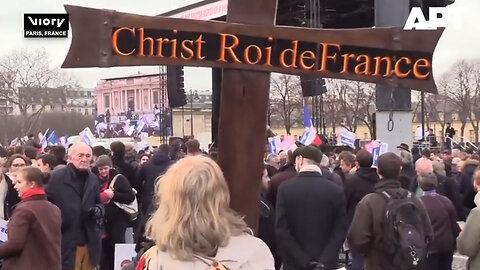 Defending Life Hundreds Rally in Paris Against Euthanasia Abortion Laws During Annual March APT