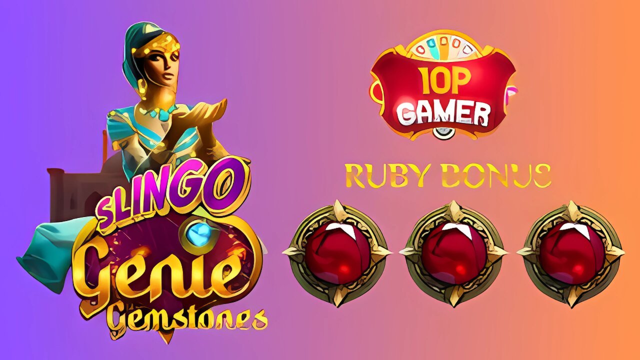 I PLAYED THE NEW SLINGO GENIE GEMSTONES!