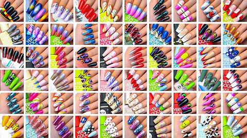 300 Trending Nails Art Design Compilation