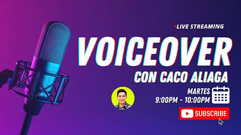 VoiceOver - Live Stream - EP#001