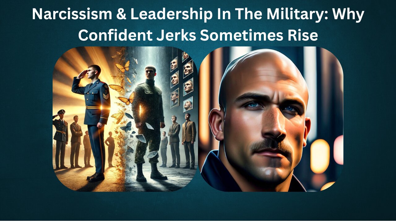 Narcissism & Leadership In The Military: Why Confident Jerks Sometimes Rise
