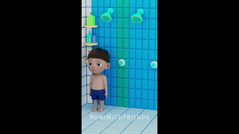 The Most Confusing Shower Ever! 🤣 #funny #shorts #animation